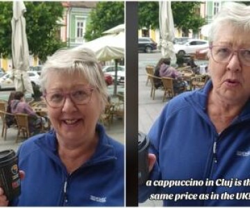 O turistă din Marea Britanie, şocată de cât costă o cafea în Cluj-Napoca. ...