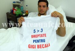 Încă o veste proastă pentru stelişti » Recuperarea lui Chipciu dureaza mai mult decat se estima. Cand revine