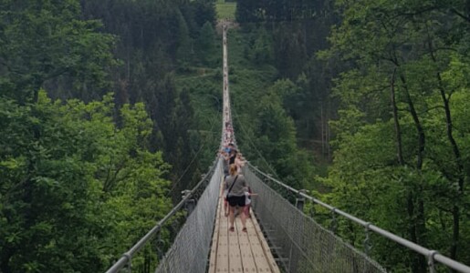 Comuna din România unde se va construi cel mai înalt pod suspendat din ...
