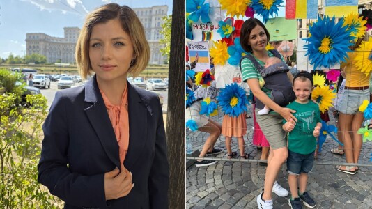 Povestea unei mame ucrainene în vârstă de 35 de ani, care s-a stabilit din ...