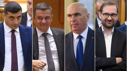 AUR scade în sondaje, iar partidul lui Ilie Bolojan continuă picajul pe ...