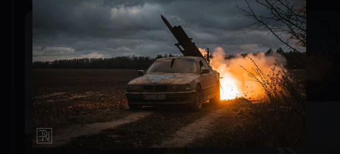 Ucrainenii folosesc BMW-uri în atacuri împotriva rușilor. Noi imagini ...