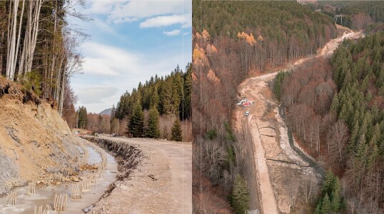 Drumul construit în munți ca alternativă la DN1, cu „structură rutieră ...