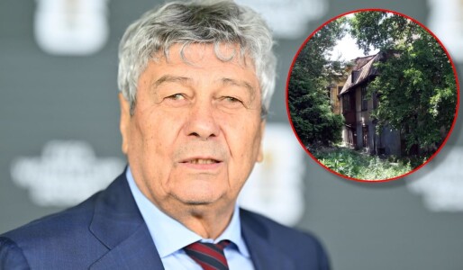 Vila din centrul Bucureștiului a regretatului Mircea Lucescu, ocupată de ...