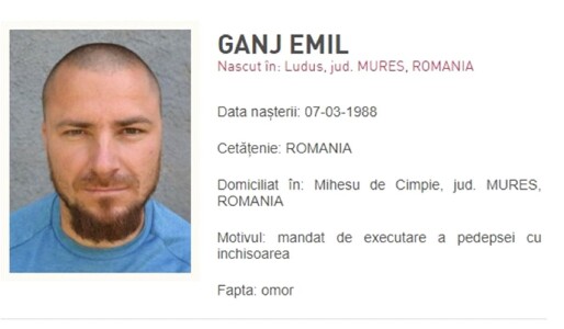 Criminalul Emil Gânj ar fi fost văzut în satul Senereuș, el e căutat de ...
