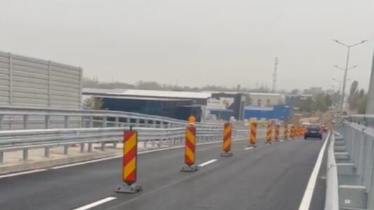 S-a deschis pasajul DN3 peste A0, ultima piedică majoră în calea loturilor ...