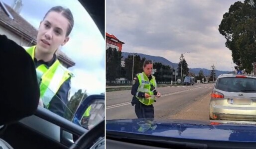 Polițista din Târgu Ocna filmată când s-a enervat pe un șofer nevinovat ...