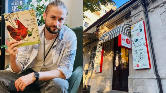 Singura librărie independentă din Chișinău, deschisă de un tânăr scriitor. ...