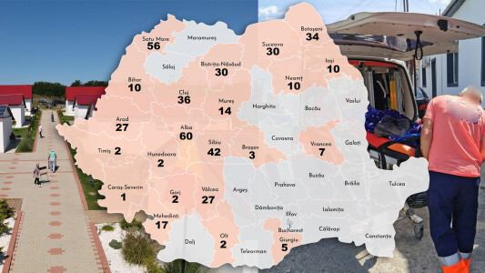 Harta relocării sutelor de oameni evacuați, fără acte, din azilele lui ...