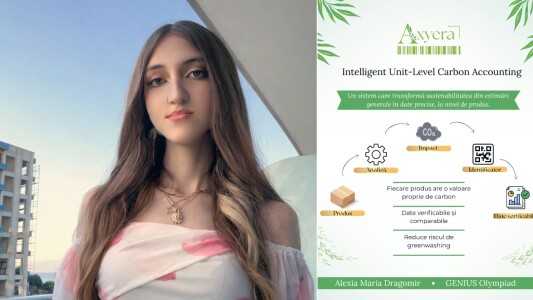 Elevă din Ploiești, calificată în etapa mondială a Genius Olympiad cu un ...