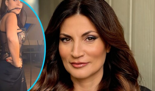 Imagini cu Ioana Ginghină într-o rochie transparentă, în care și-a lăsat ...