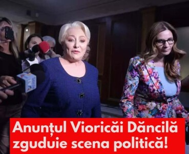 Anunțul Vioricăi Dăncilă zguduie tot!Nimeni nu se aștepta să audă așa ...