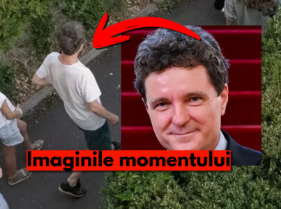WOW! Nicușor Dan, în bermude, adidași și tricou sport, în vizită la rude! ...