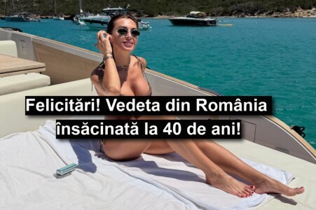 Bomba zilei! Vedeta noastră e însărcinată la 40 de ani! Iubește cu patimă ...