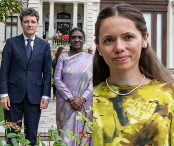 Ca la Bollywood! Cum s-a îmbrăcat Prima Doamnă a României la întâlnirea cu ...