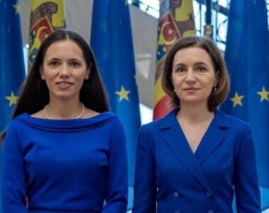 Mirabela Grădinaru și Maia Sandu, îmbrăcate identic la întâlnirea istorică ...