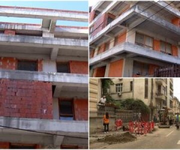 A început demolarea unui celebru bloc din Bucureşti, construit ilegal: ...