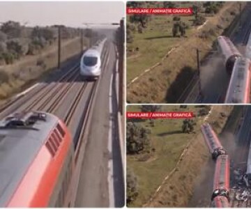 ANIMAȚIE. Filmul tragediei feroviare din Spania: "Îi luam pulsul ca să-l ...