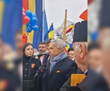 "Marş la Moscova". Discursul lui Călin Georgescu, întrerupt de un ...