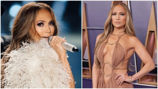 Imagini incendiare la piscină! Jennifer Lopez, în cel mai minuscul costum ...