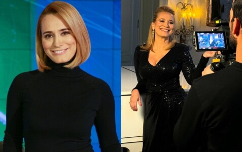 Andreea Esca, la ceas aniversar. Cum arăta vedeta la primul „Bună seara, ...