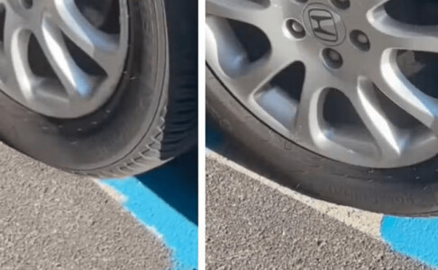 „Au vopsit locul peste noapte”. Pățania unui șofer care a parcat legal ...