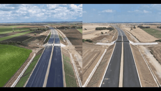 Avans major pentru un lot din Autostrada A3, la granița de vest a României. ...