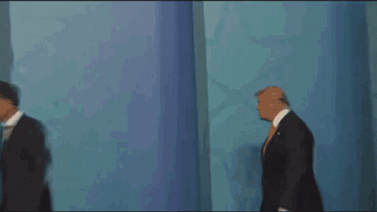 Răceala lui Trump față de Giorgia Meloni, surprins la summitul NATO, ...