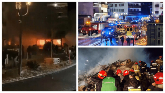 Mai multe persoane au murit după o explozie într-un bar dintr-o stațiune de ...