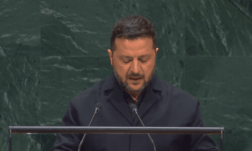 Zelenski a denunțat de la tribuna ONU „nebunia” lui Putin: „Pacientul ...