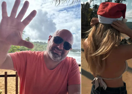 Cum a apărut iubita lui Cătălin Scărlătescu în Mexic. Cuplul se află în ...