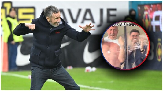 Cum comentează Mihai Stoica imaginile cu bucuria la bustul gol după Dinamo ...
