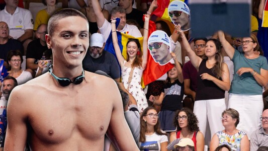 Cum a trăit iubita lui David Popovici semifinala de la 200 metri! Taisia, ...