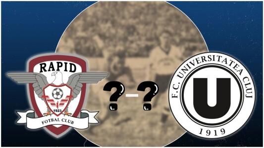 Care a fost cea mai mare diferență de scor dintre Rapid și U Cluj. După 1-0 ...