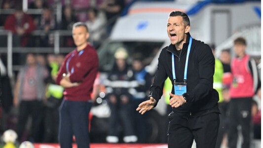 Costel Gâlcă a vorbit despre demisie după Rapid – CFR Cluj 1-2. Ce le-a ...