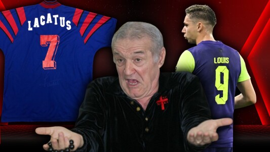 Gigi Becali a dezvăluit discuția cu tatăl lui Louis Munteanu, care-i spunea ...