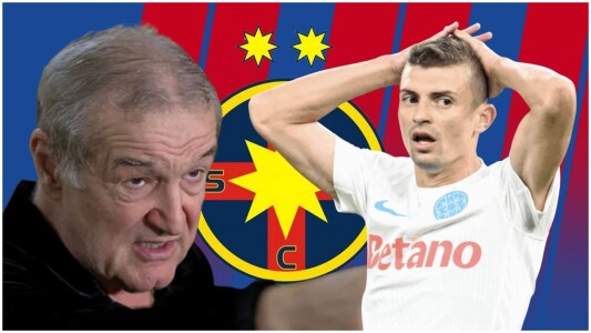 Gigi Becali i-a anunțat în direct plecarea lui Florin Tănase de la FCSB: ...