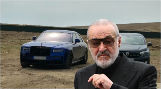 Gigi Becali și-a umplut Rolls-Royce-ul de praf! Cum arată bolidul după ...