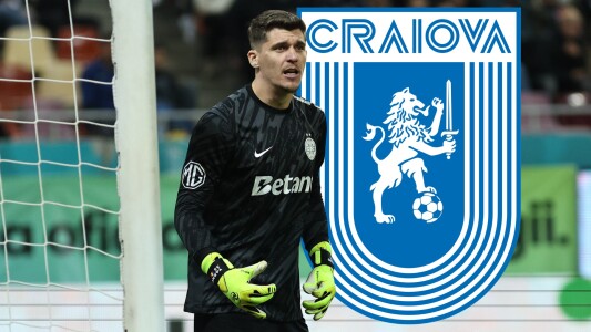 Ștefan Târnovanu, transfer de la FCSB la U Craiova? “L-am sunat când Gigi ...