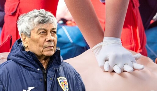 Scene teribile cu leșinul lui Mircea Lucescu! I s-a făcut respirație gură ...