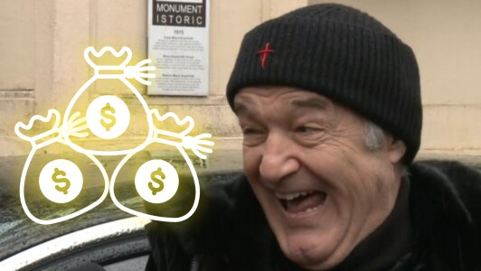 Cum a câștigat Gigi Becali 1.000.000 de euro dintr-o greșeală: „Asta e ...