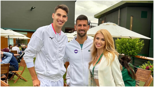 Andreea Bălan, imagine surpriză cu Novak Djokovic: ”A fost o onoare să-l ...