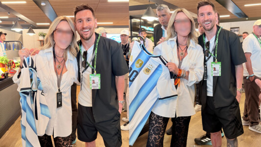 Ea este românca celebră care a fost surprinsă alături de Messi. E cea mai ...