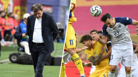 Selecționerul Hagi vede alt fotbal. Jumǎtate din titulari, folosiți pe alte ...