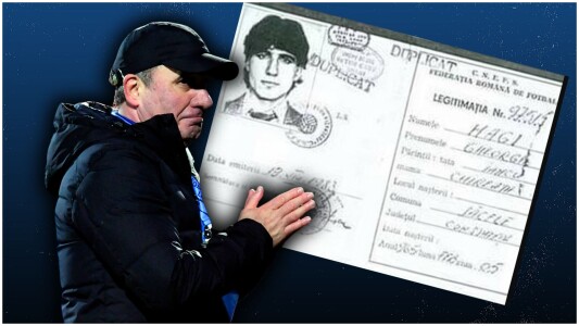 Cum arată, de fapt, prima legitimație de fotbalist a lui Gică Hagi. Cele 4 ...