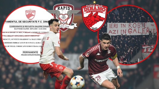 Uluitor! Cum au introdus, de fapt, fanii lui Dinamo bannere rasiste pe ...