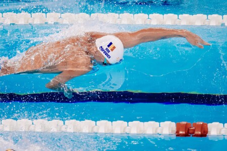 David Popovici, finala de 100 m liber LIVE la CE de natație Paris 2026. ...