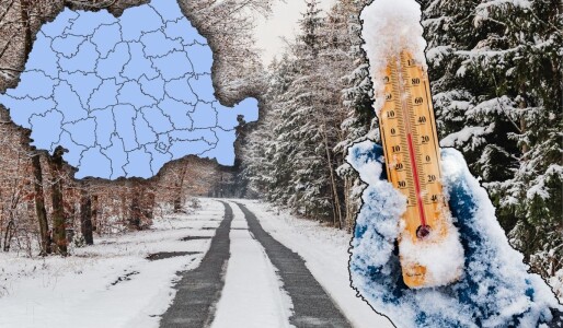 Ger de crapă pietrele în România: nu scăpăm de frig! Unde vor fi -19 grade ...