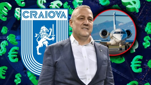 Cât plătește Mihai Rotaru pentru expediția Universității Craiova la meciul ...