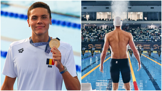 David Popovici, încântat că și-a văzut visul îndeplinit. Campionul olimpic ...
